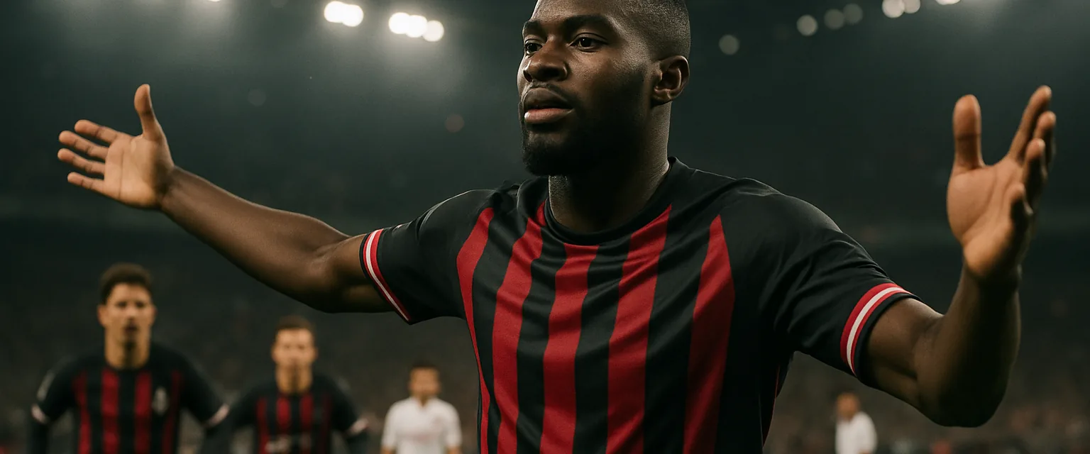 Milan's goals: Alphadjo Cisse leads the line